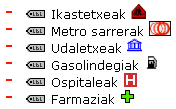 Adibidea: aukeratutako ekipamenduak