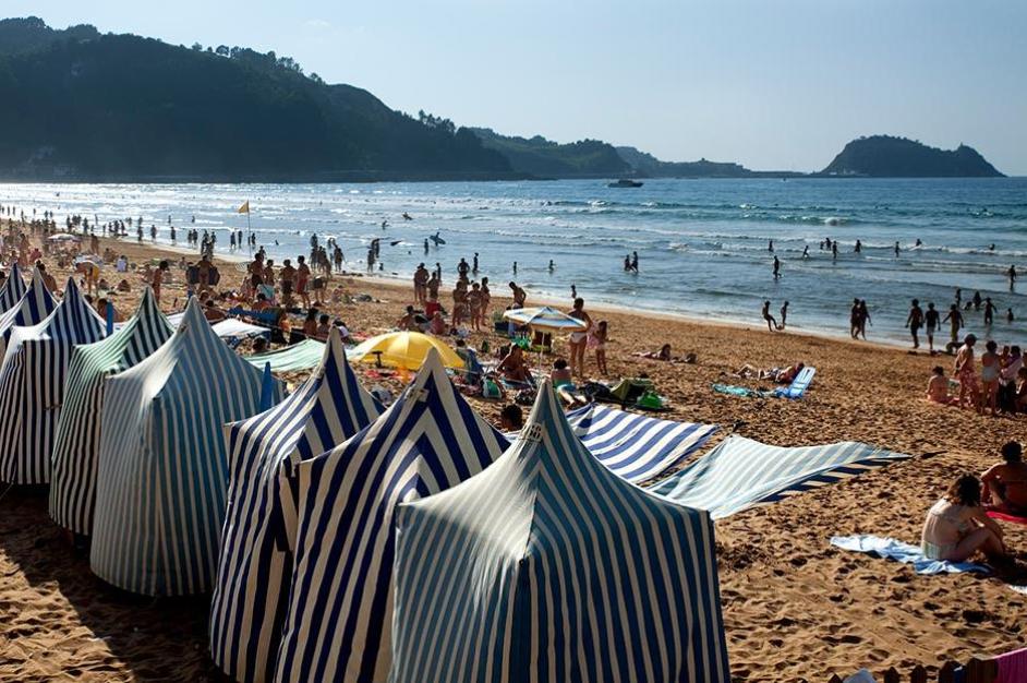 Strand von Zarautz