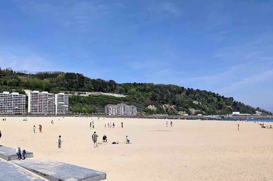 Strand von Hondarribia