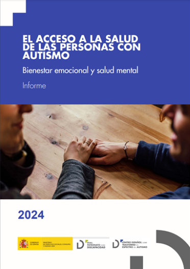 Portada del informe sobre el acceso a la salud de las personas con autismo