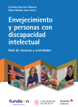 'Envejecimiento y personas con discapacidad intelectual. Guía de recursos y actividades (Ediciones Octaedro, 2024)' dokumentuaren azalaren erreprodukzio osoa