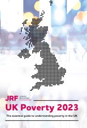 Reproducción parcial de la portada del documento 'UK Poverty 2023. The essential guide to understanding poverty in the UK' (Joseph Rowntree Foundation, 2023)