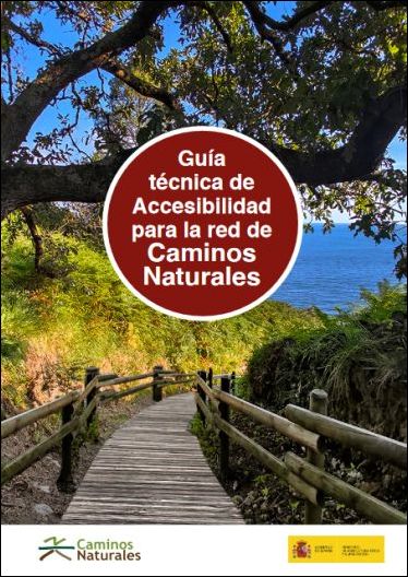Portada de la guía técnica de accesibilidad para la Red de Caminos Naturales