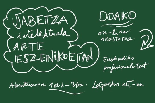 Doako online ikastaroa Euskadiko profesionalentzat, arte eszenikoetako jabetza intelektualari buruz