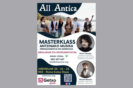 "Masterclass de All’Antica: Renacimiento y Barroco"