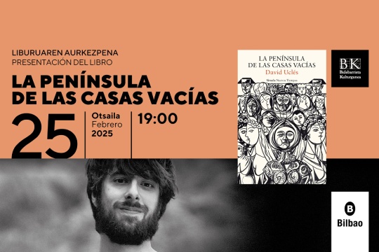 Presentación del libro 'La península de las casas vacías', de David Uclés - Kulturklik