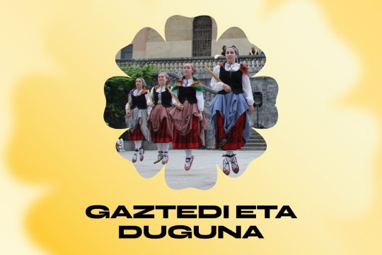 Loraldia 2026: GAZTEDI ETA DUGUNA. 75 URTE DANTZAN Loraldia 2026: GAZTEDI ETA DUGUNA. 75 URTE DANTZAN