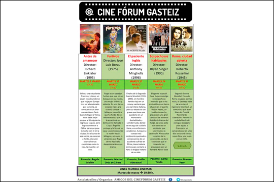 Cineforum Gasteiz: "Roma, città aperta" Cineforum Gasteiz: "Roma, città aperta"