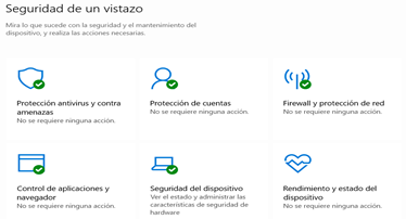 Imagen del primer paso para activar o desactivar el Firewall en Windows 10.