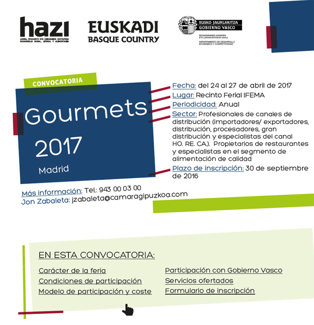Gourmets 2017