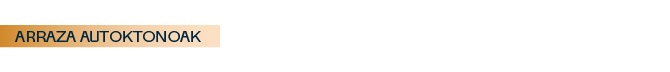 Arraza autoktonoak