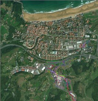 Localización obras Errotaberri