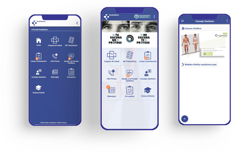 Pantalla apliacación