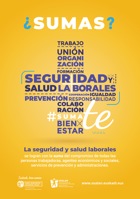 Imagen de la Campaña de abril de 2021 de Osalan