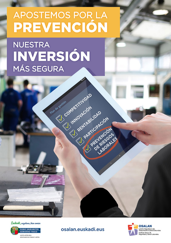 Imagen de la Campaña de octubre de 2017 de Osalan