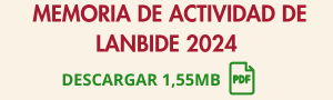 memoria de actividad de lanbide