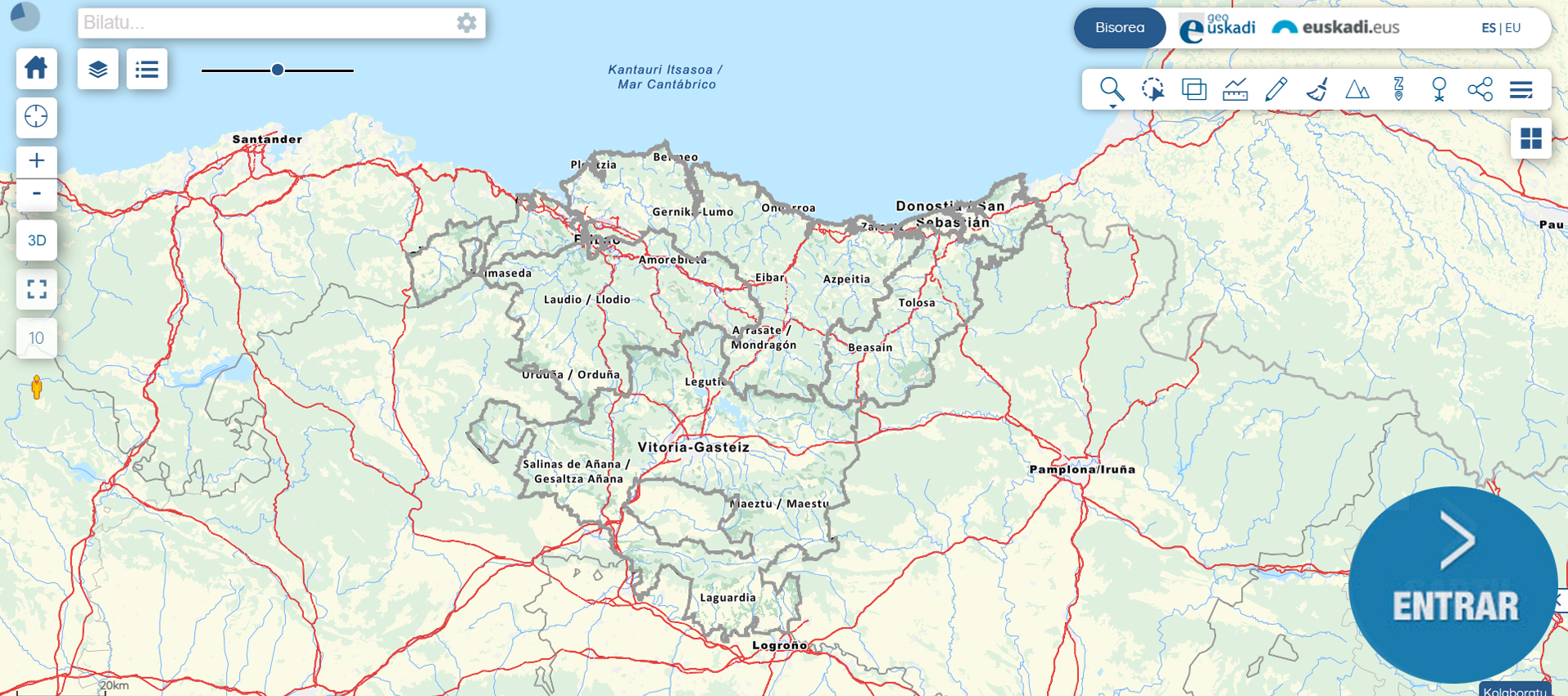 Entrada visor demarcaciones