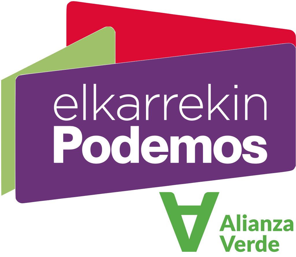 ELKARREKIN PODEMOS - ALIANZA VERDE (PODEMOS-AHAL DUGU - ALIANZA VERDE) hauteskunde-zerrendaren logotipoa