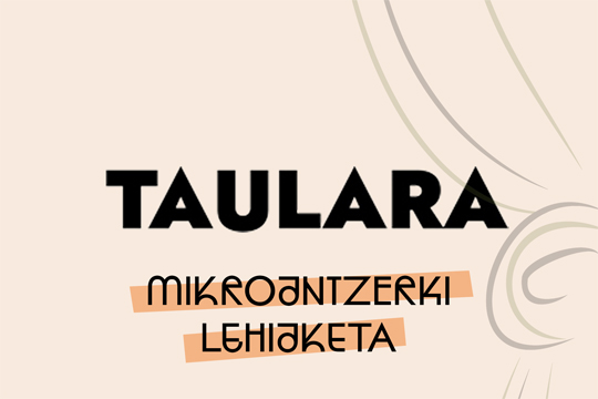Concurso de microteatro "Taulara" 2024