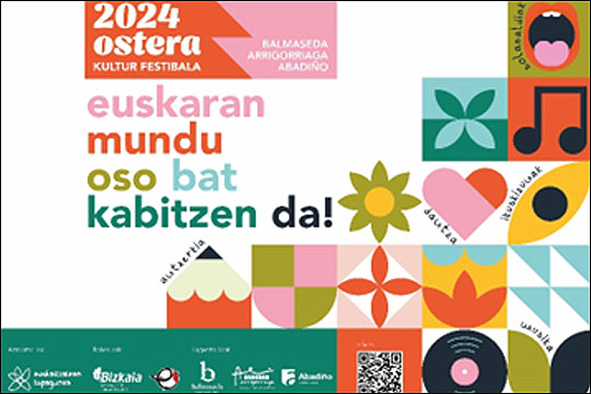 El festival cultural Ostera 2024 llega a Abadiño el próximo 28 de noviembre