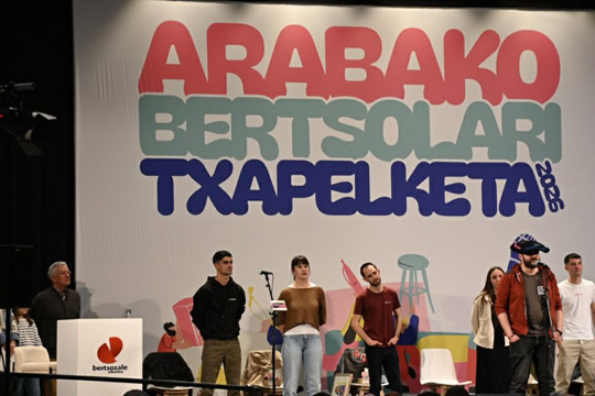 Iñaki Viñaspre, ganador del Campeonato de Bertsolaris de Álava de 2026 Iñaki Viñaspre, ganador del Campeonato de Bertsolaris de Álava de 2026