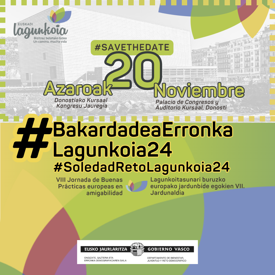 Imagen del artículo Save the date! Apúntate en la agenda la jornada de Euskadi Lagunkoia