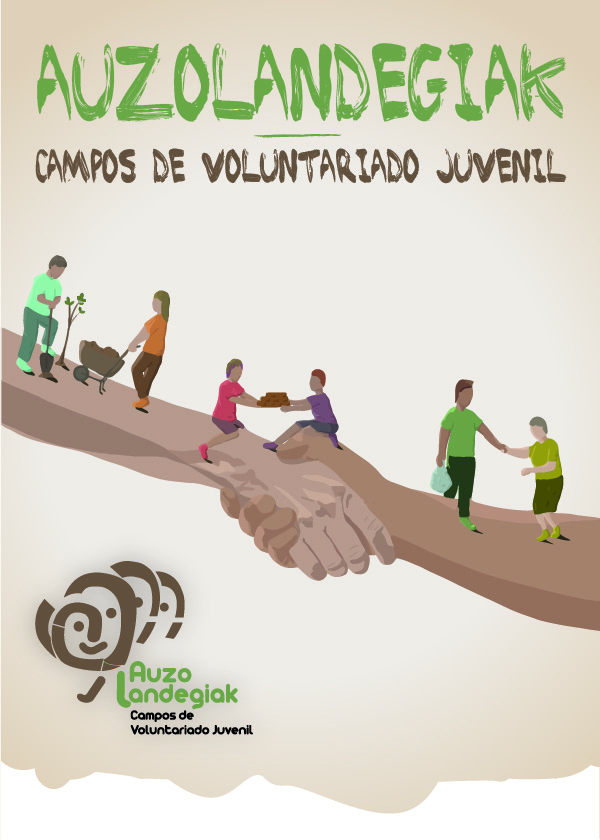 Imagen del artículo Concurso de carteles del programa Auzolandegiak / Campos de Voluntariado Juvenil 2024