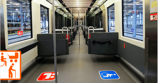 Imagen del artículo Metro Bilbao amplía a todas sus estaciones el sistema de guiado para ciegos con código QR