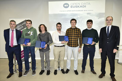 Premiados de los concursos Open Data Euskadi