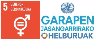 arapen Jasangarrirako Helburuen 2030 Agendaren 5. helburua