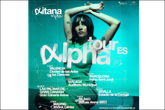 Concierto Aitana en Bilbao (Bizkaia Arena BEC - 1 noviembre 2023)