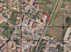 Cementerio de Amurrio Ortofoto con el solar vacío, donde se ubicaba el antiguo camposanto de Amurrio.