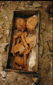 Detalles de la caja depositada en 1978. Detalles de la caja depositada en 1978.