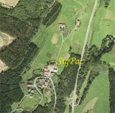 Cementerio Ortofoto con la ubicación del cementerio (Ministerio de Agricultura).