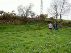 Localización de una posible fosa en El Haya (Cantabria). Localización de una posible fosa en El Haya (Cantabria).