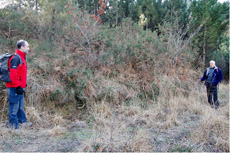 Ortofoto de la fosa de Luminabaso ( Lemoa ) Ortofoto del lugar ( Lemoa )