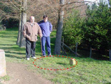 Lugar donde se encontraría la fosa. Lugar donde se encontraría la fosa.