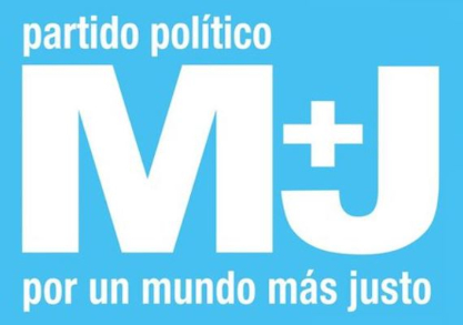 BIDEZKO MUNDURANTZ - POR UN MUNDO MAS JUSTO (PUM+J) hauteskunde-alderdiaren logotipoa