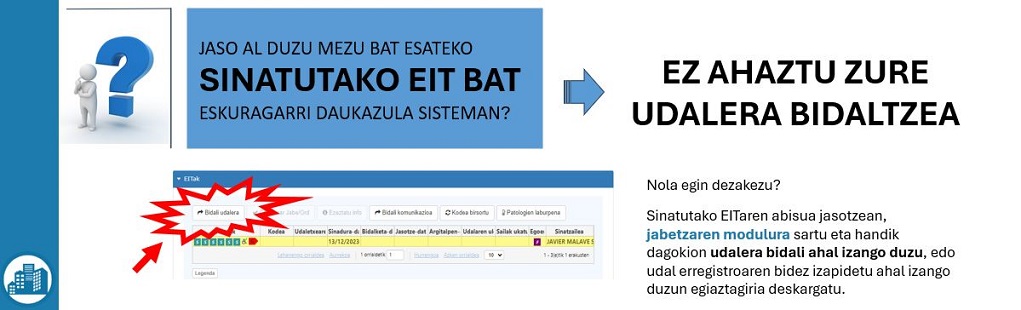 Ordezkariak kudeatzeko sistema berria