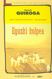 Eguzki kolpea (Horacio Quiroga) - Portada